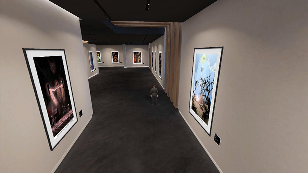 Virtual galleries for art, present your art in 3D‎, art.spaces