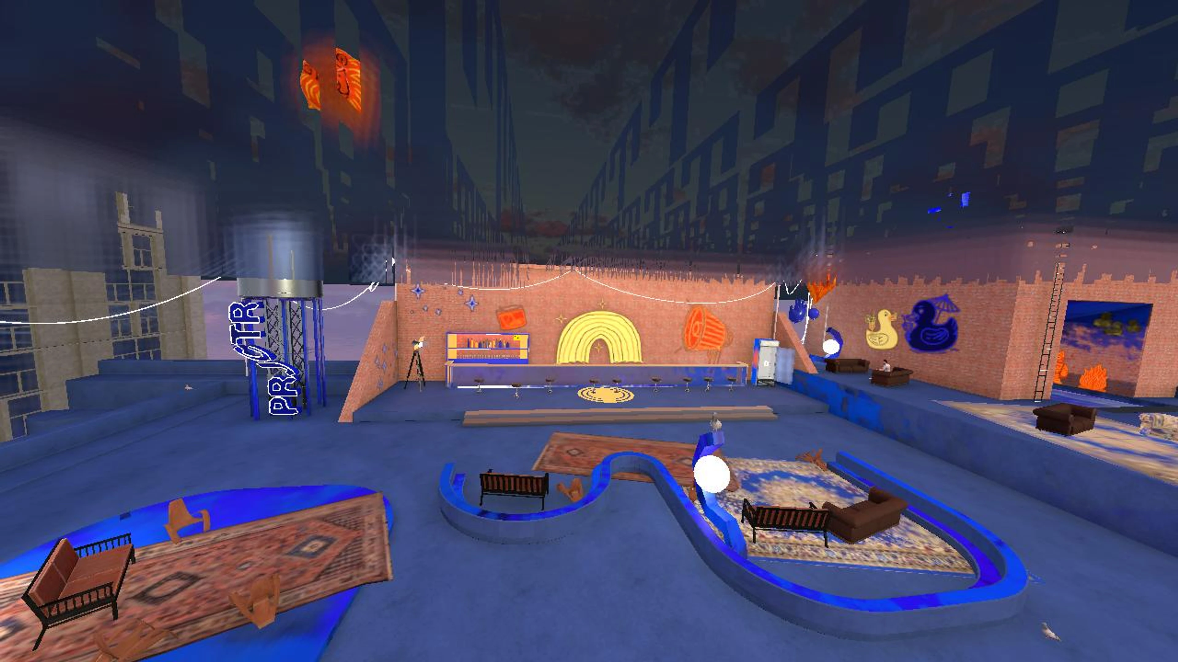 Projector Community Space