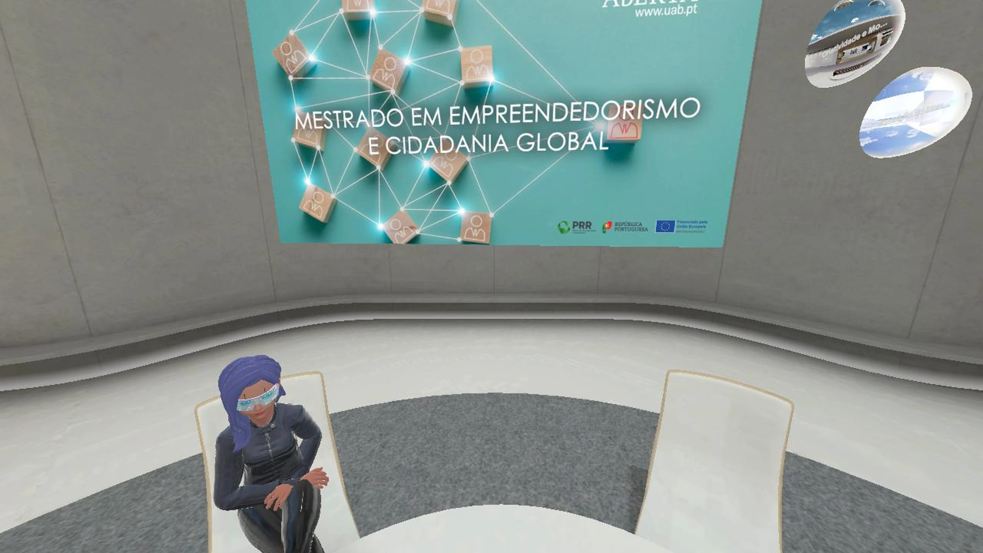 Sala de Reuniões do MECG-UAb