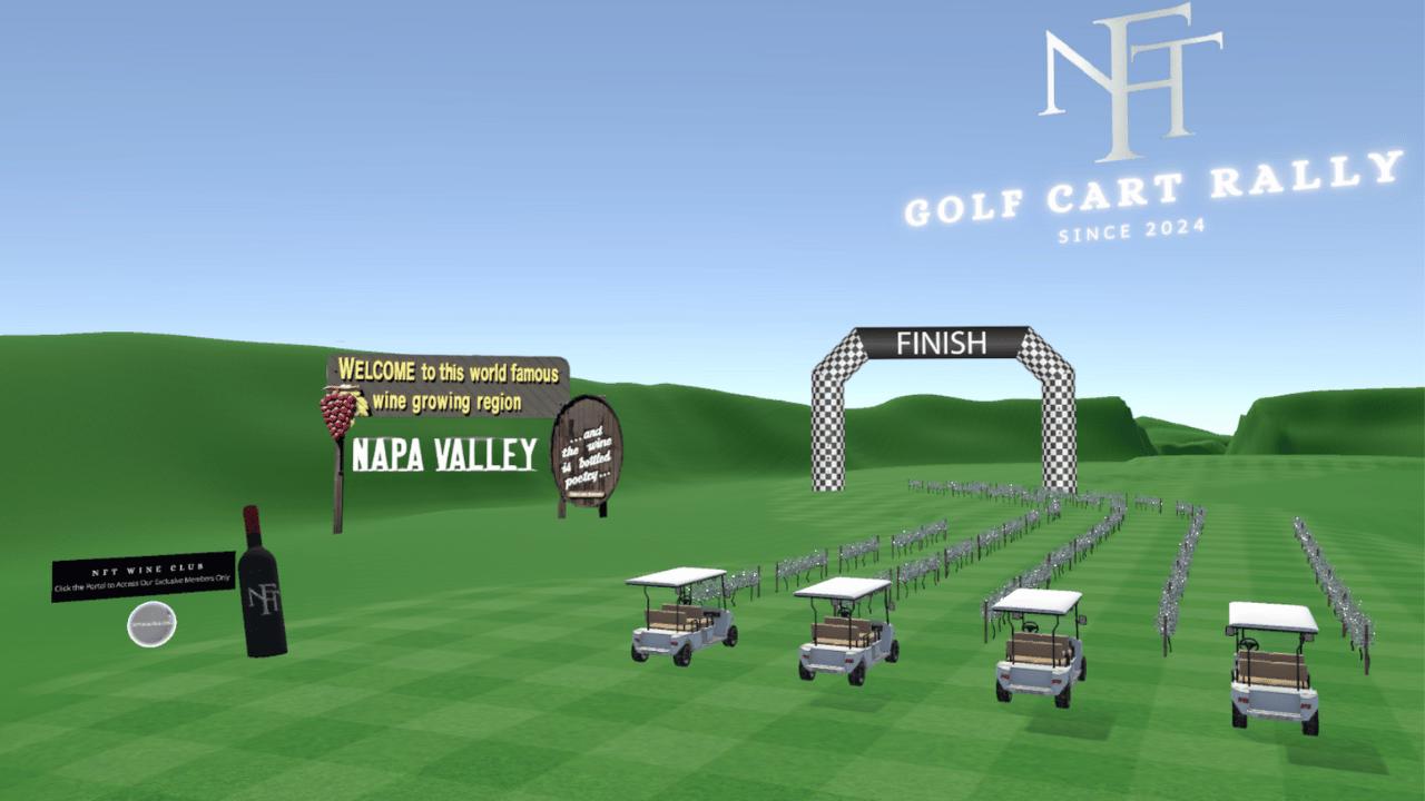 NFT Wine Club: Golf Cart Rally