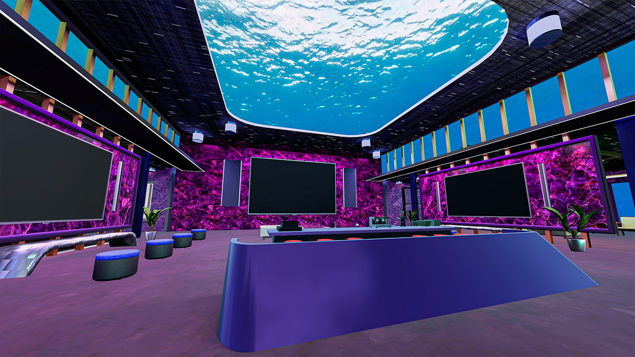 Metaverse Underwater Office - Marco Virtual MX