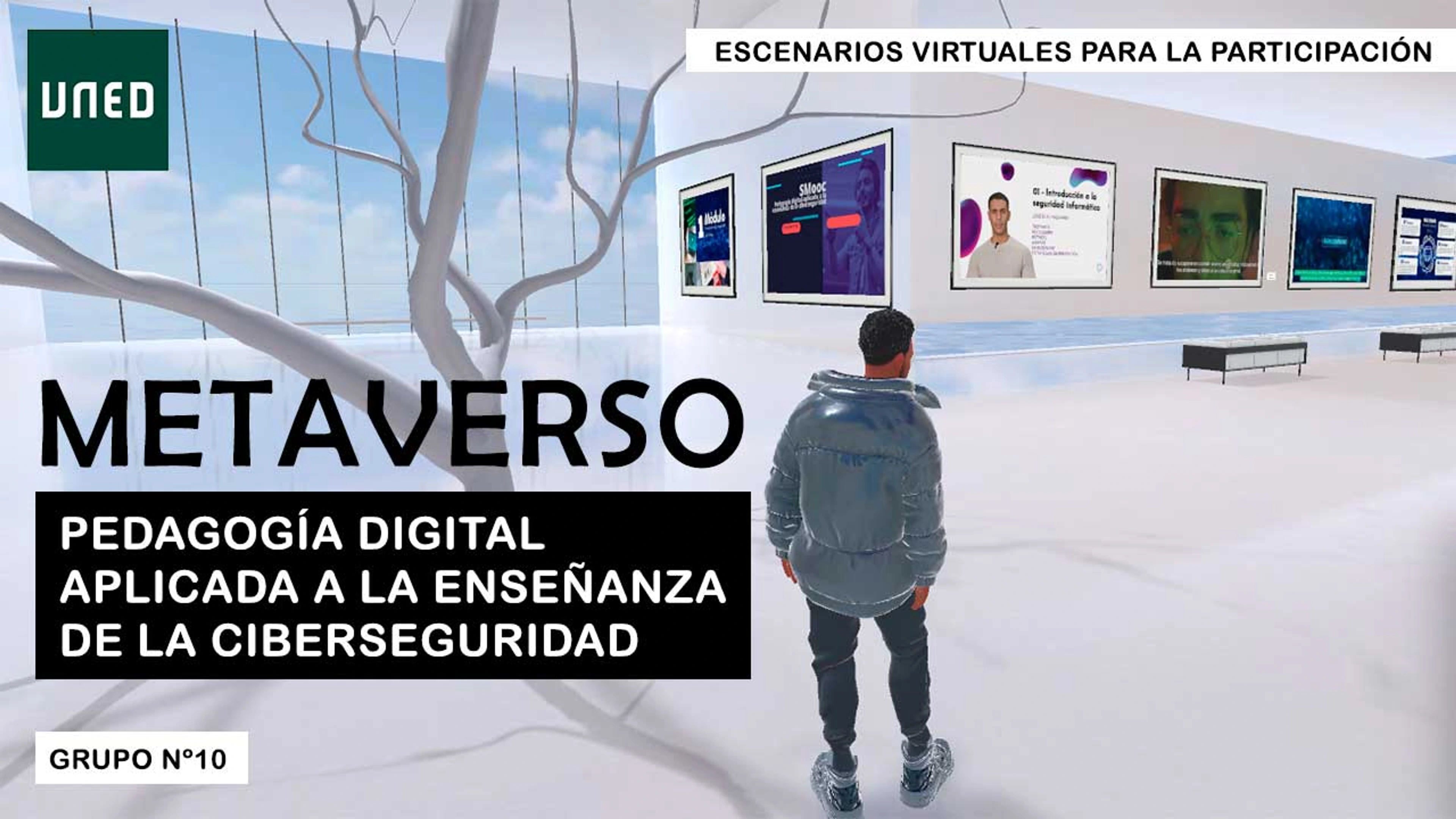 Metaverso: Pedagogía digital aplicada a la enseñanza de la ciberseguridad.