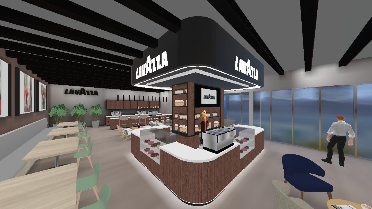Lavazza Cafe in the Metaverse