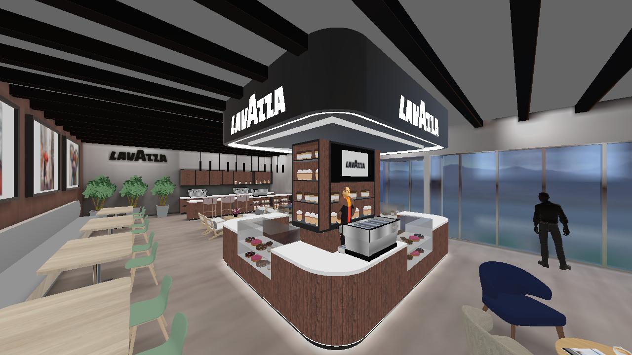 Lavazza Cafe in the Metaverse