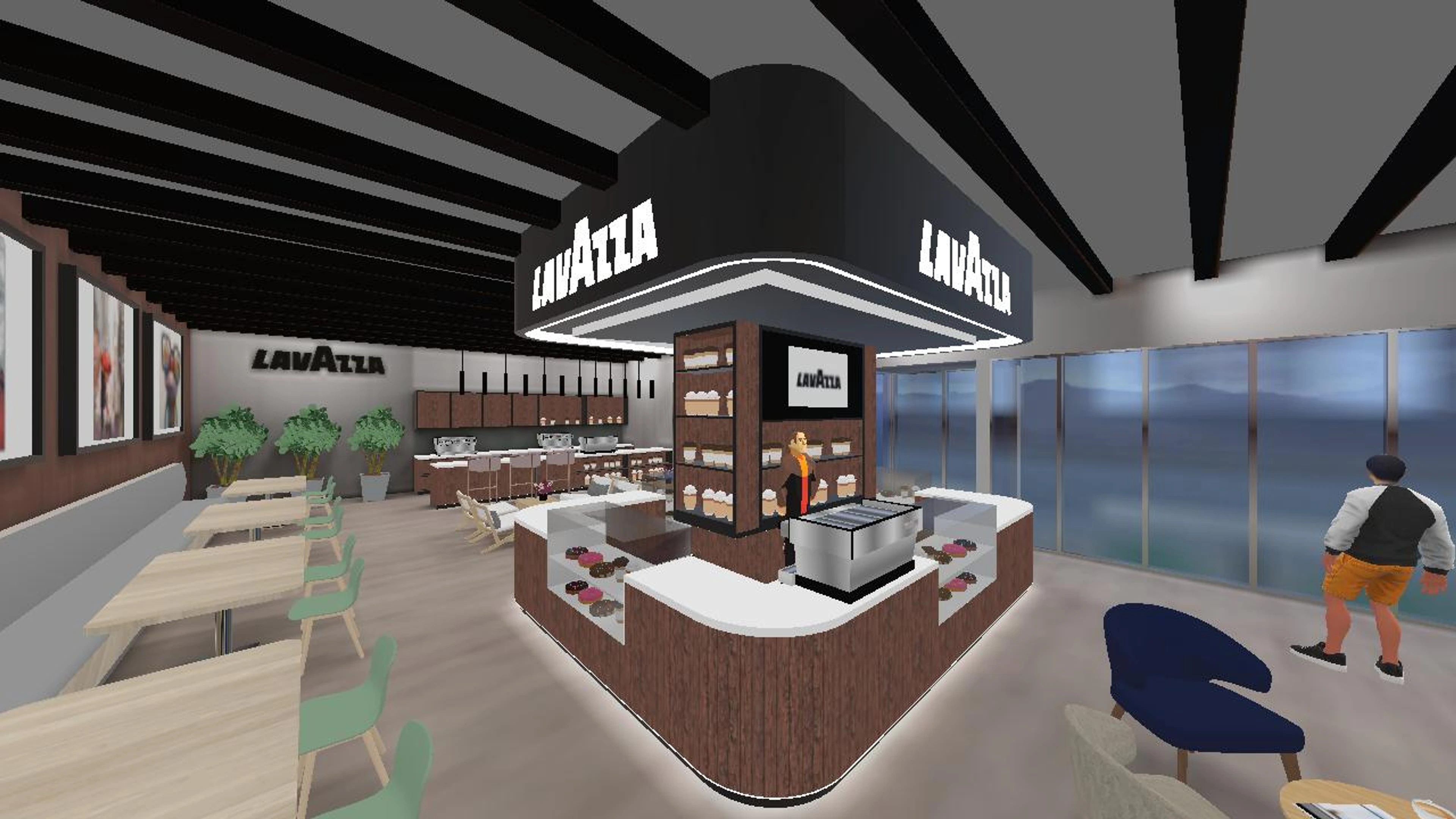 Lavazza Cafe in the Metaverse