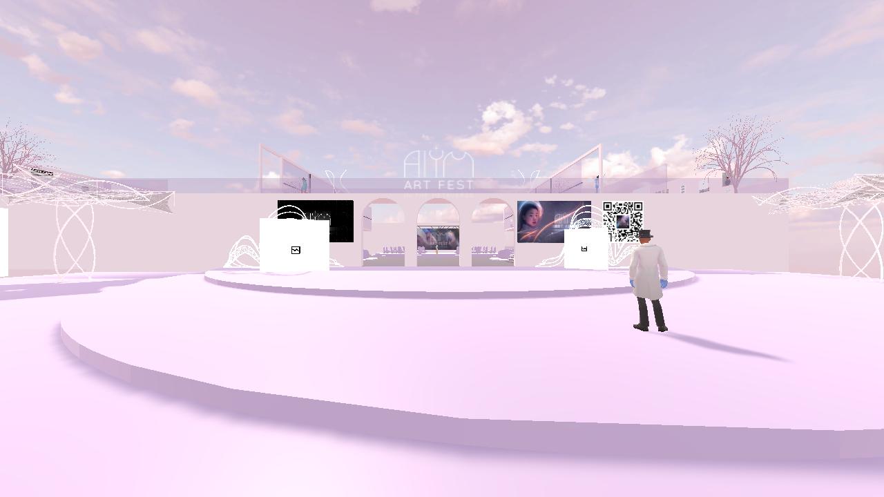 AIYM Artfest in the metaverse