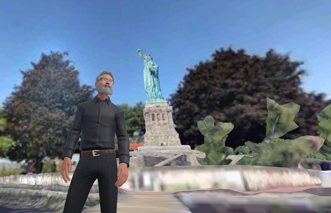 Statue of Liberty On metaverse