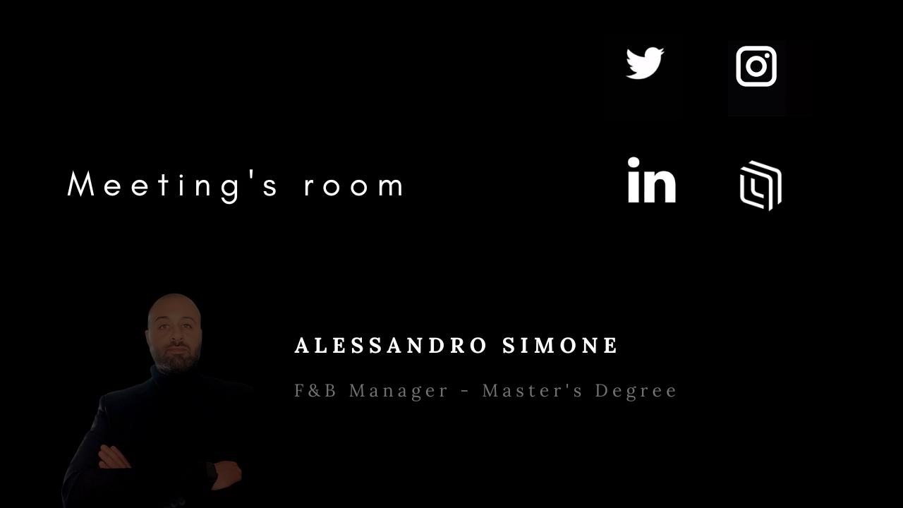 Alessandro Simone - Meeting's room