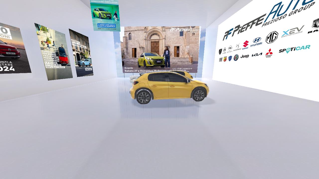 Pieffe Auto Metaverse Showroom 