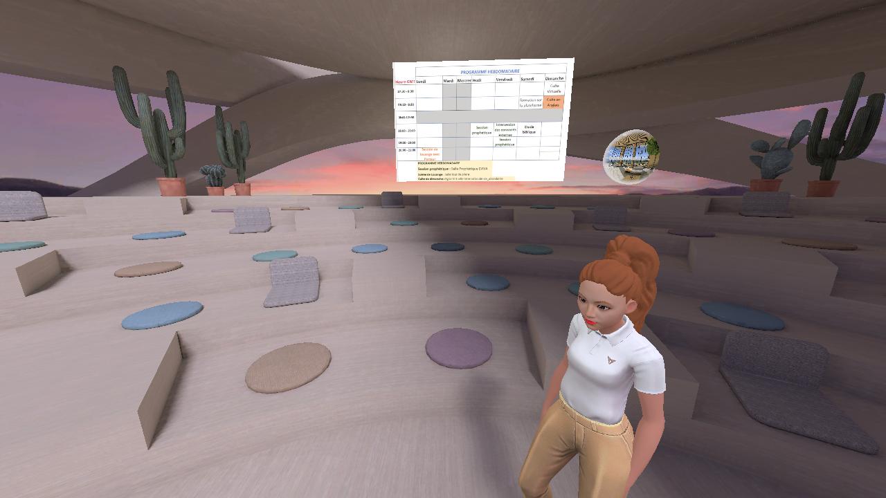 Tour Virtuelle de Prière E-VIVA