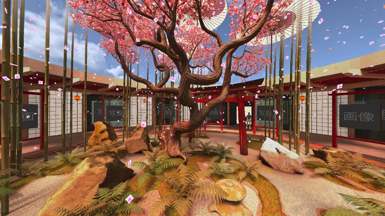 G0026 Virtual Reality Art Gallery Japanese Story