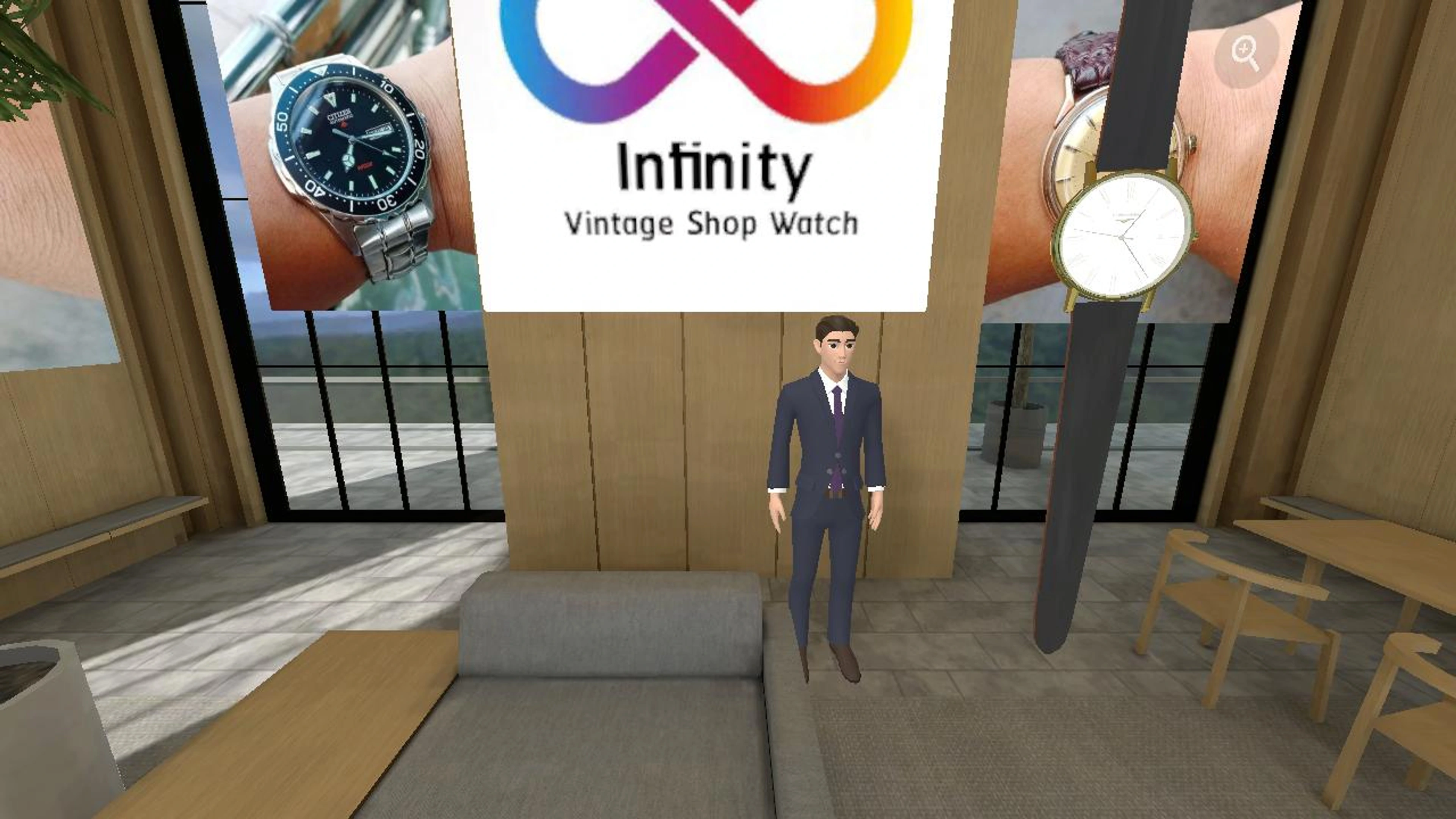 Infinity Vintage Shop Watch