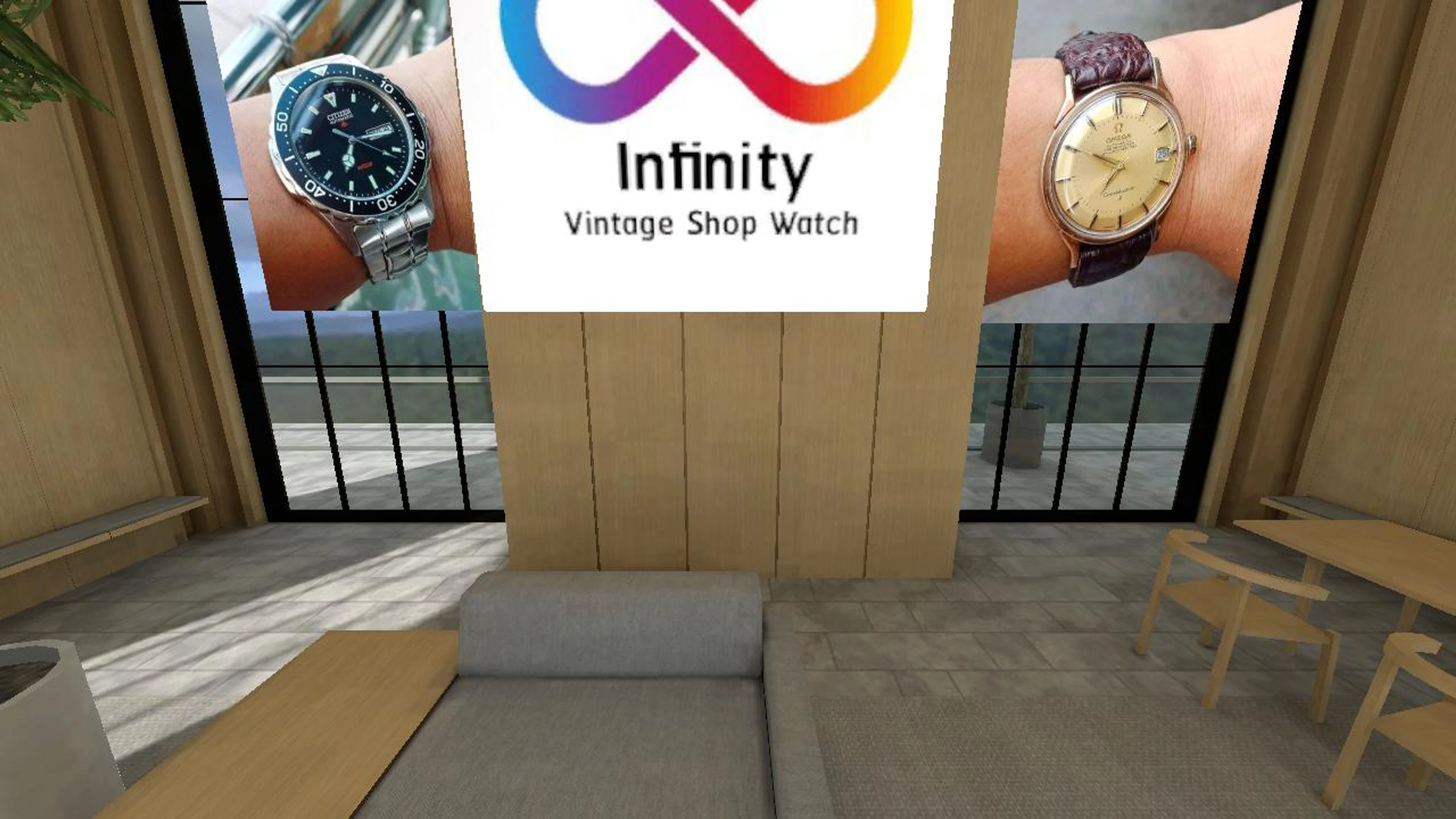 Infinity Vintage Shop Watch