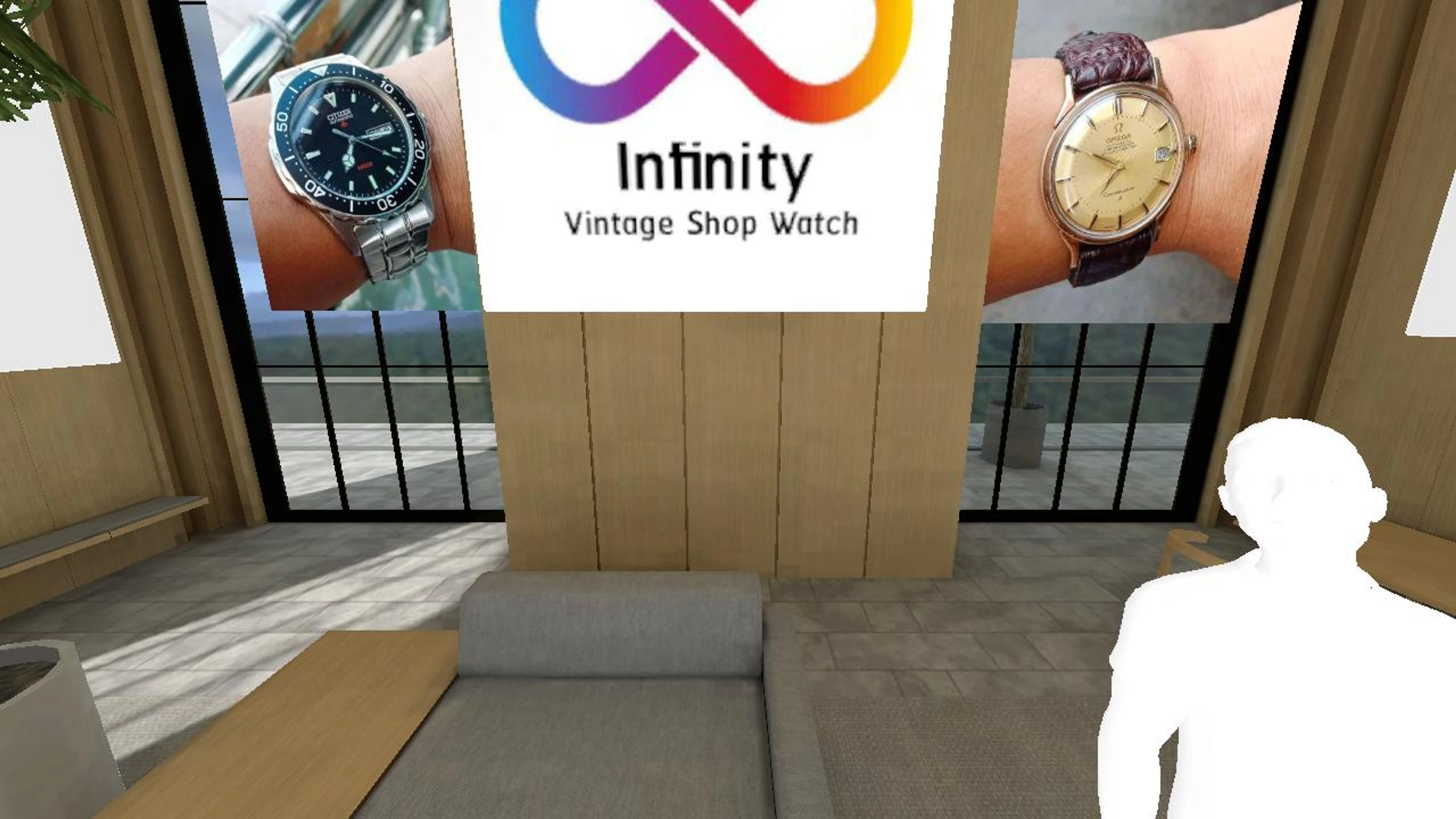 Infinity Vintage Shop Watch