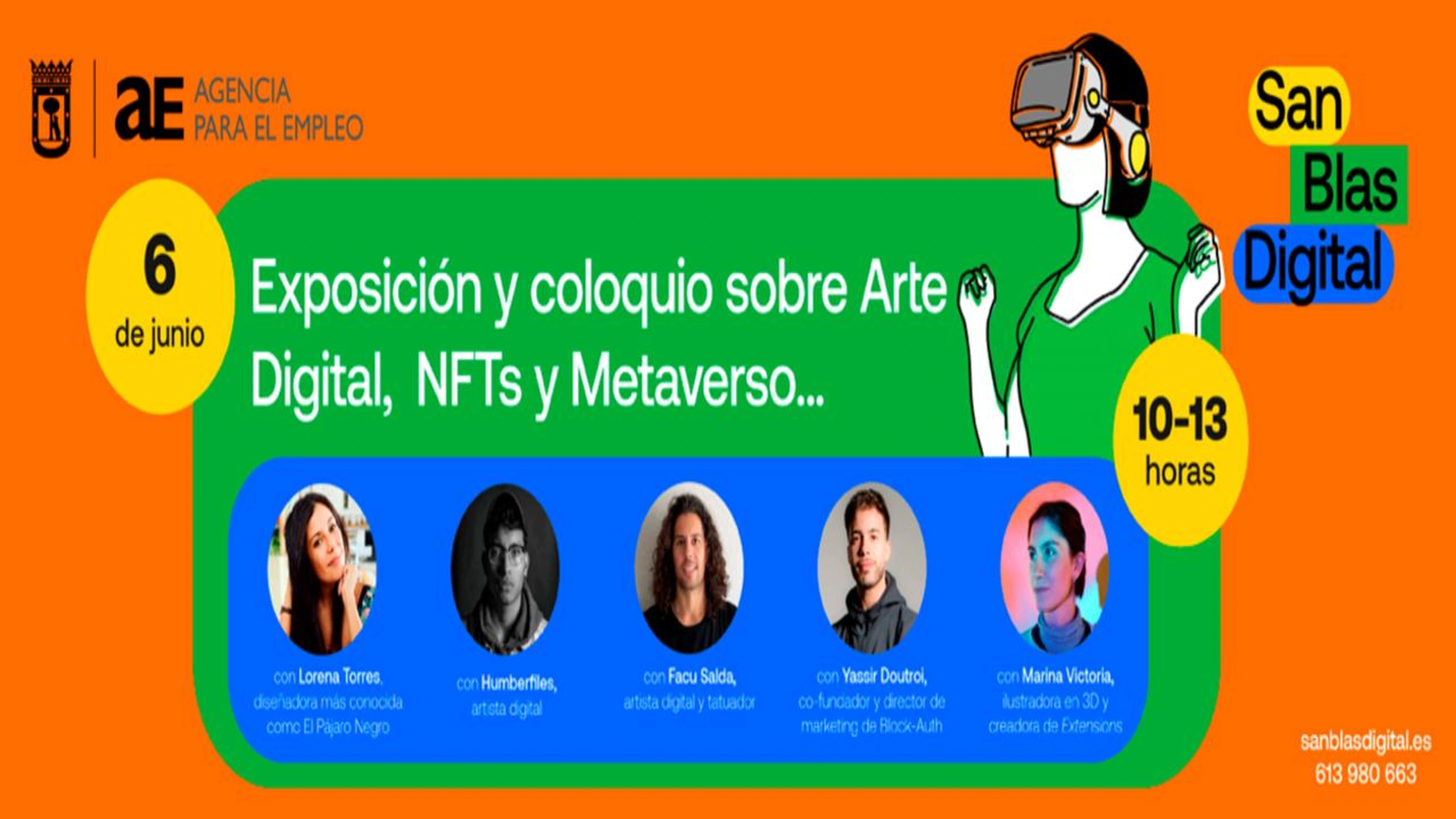 Exposición arte digital San Blas 