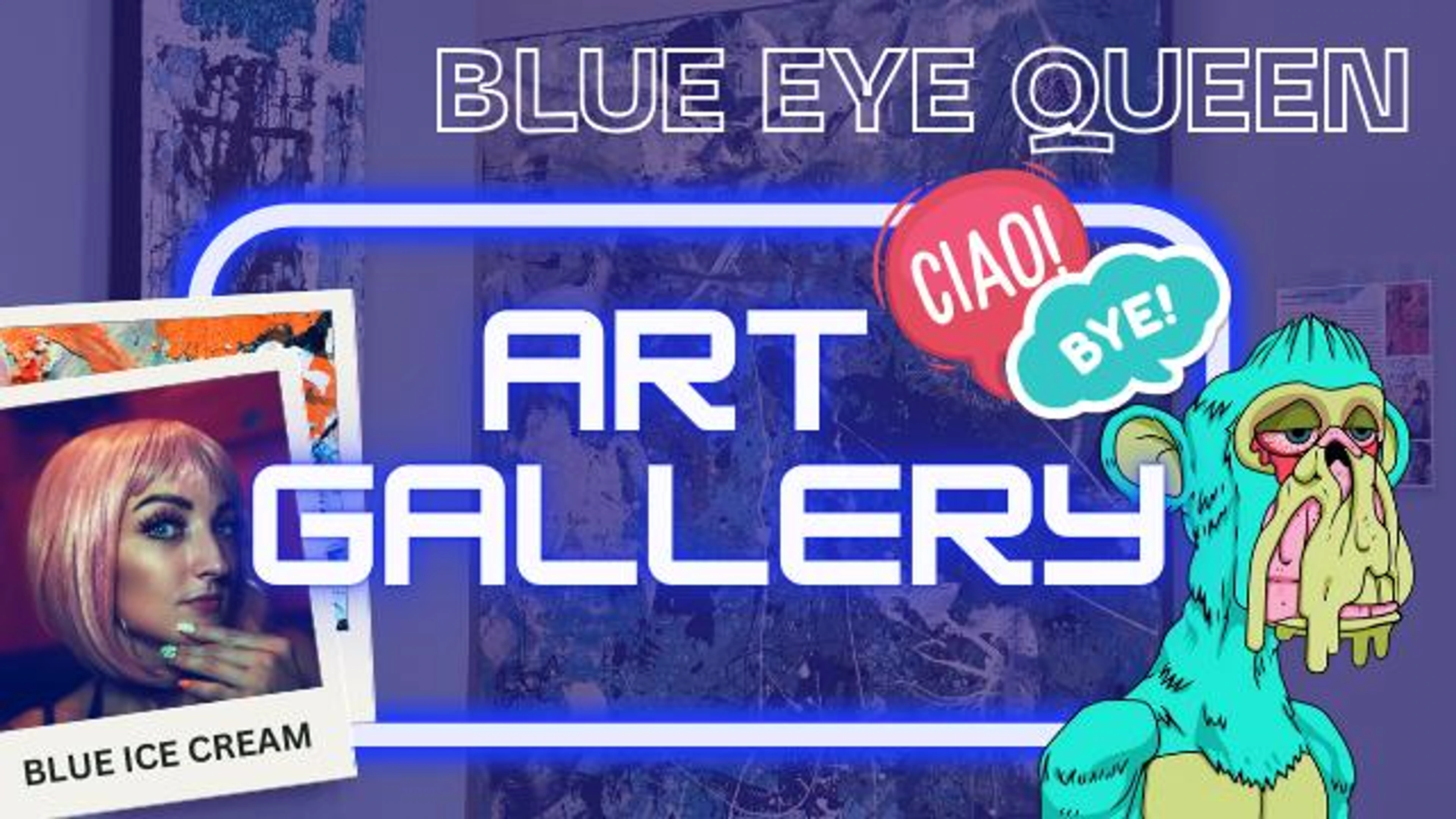 Blue Eye Queen - Art Gallery 