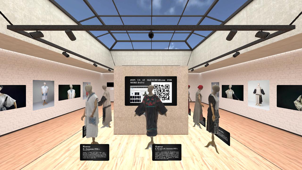 Virtual museum of garments by NP Lamanova