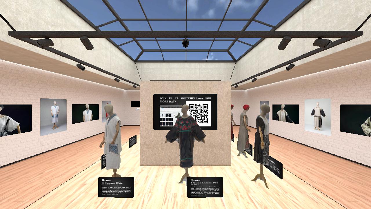 Virtual museum of garments by NP Lamanova