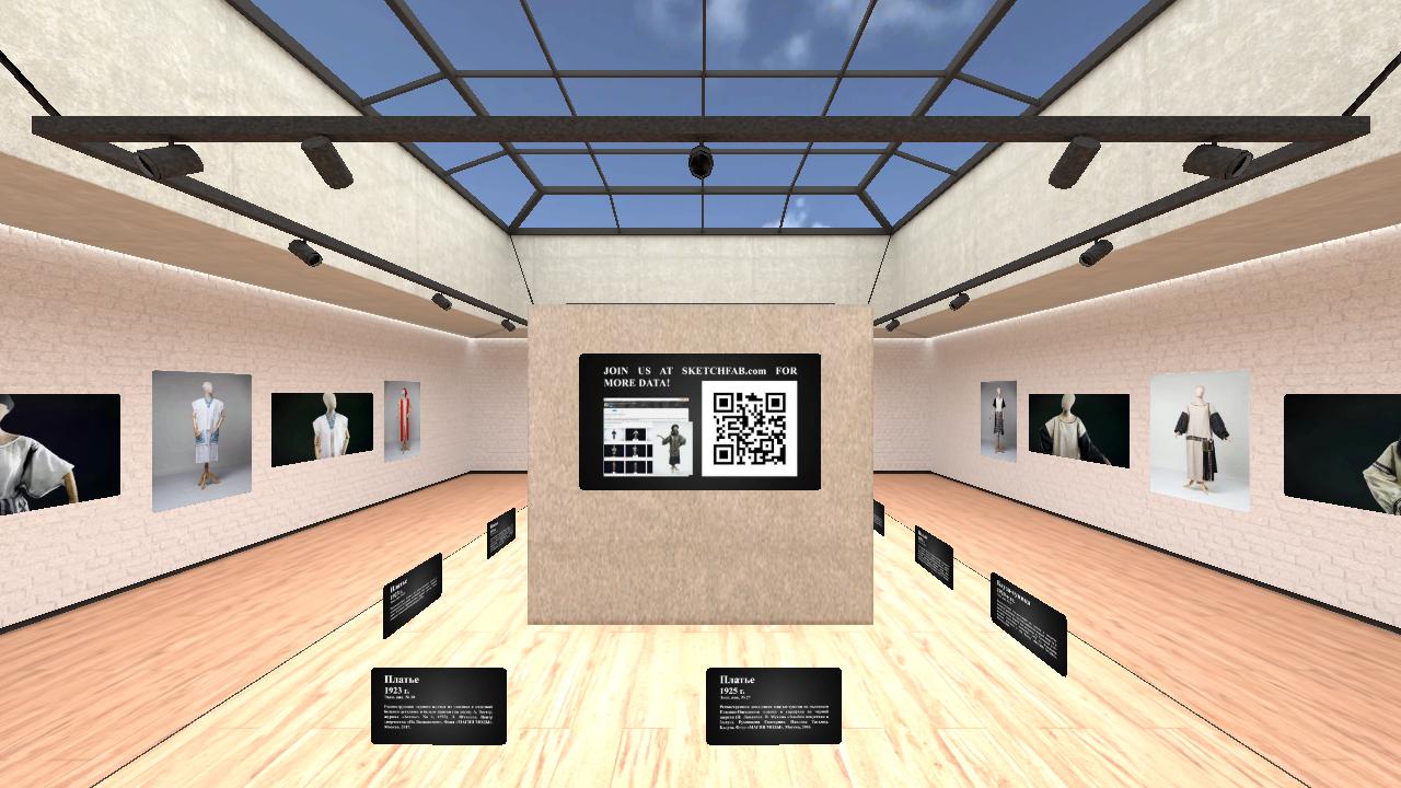 Virtual museum of garments by NP Lamanova