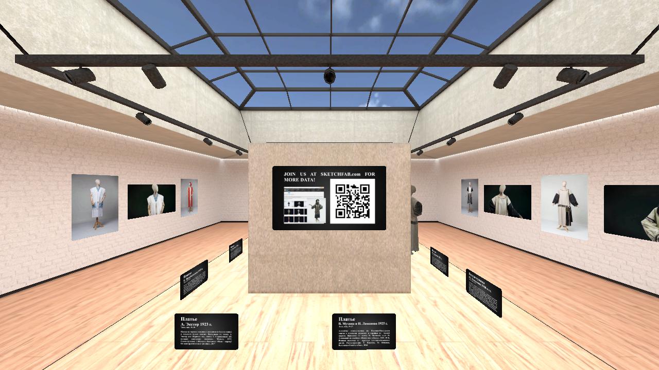 Virtual museum of garments by NP Lamanova