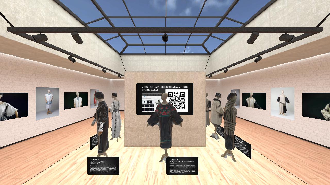 Virtual museum of garments by NP Lamanova