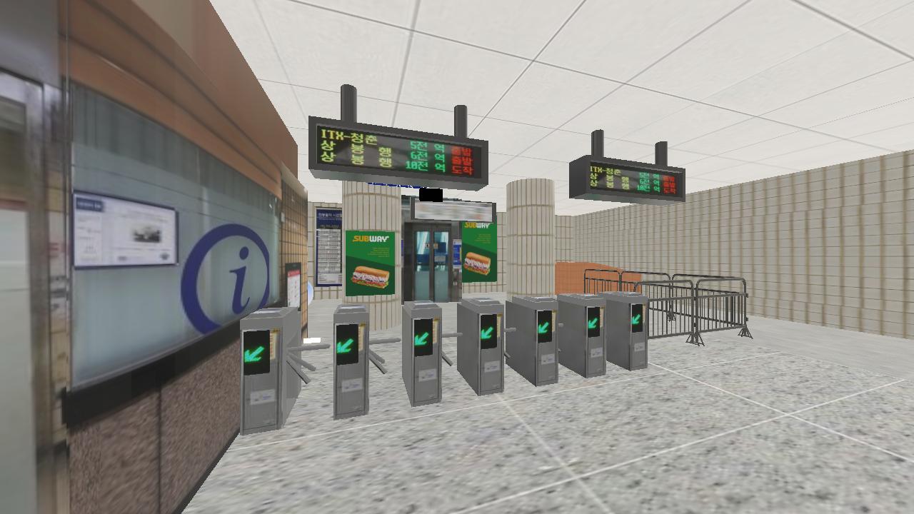 subway turnstile