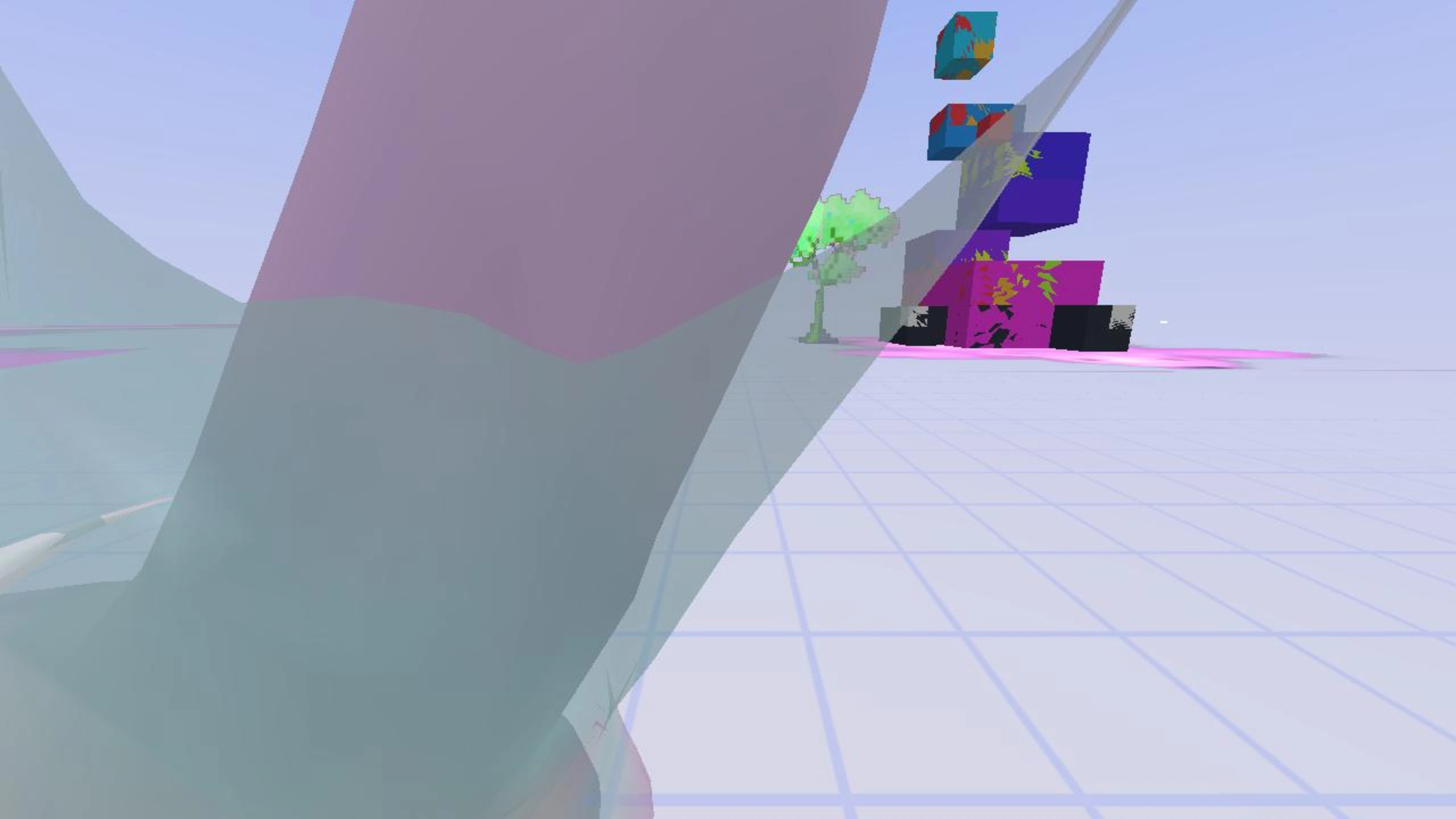 IvnHgo Glitch mountains