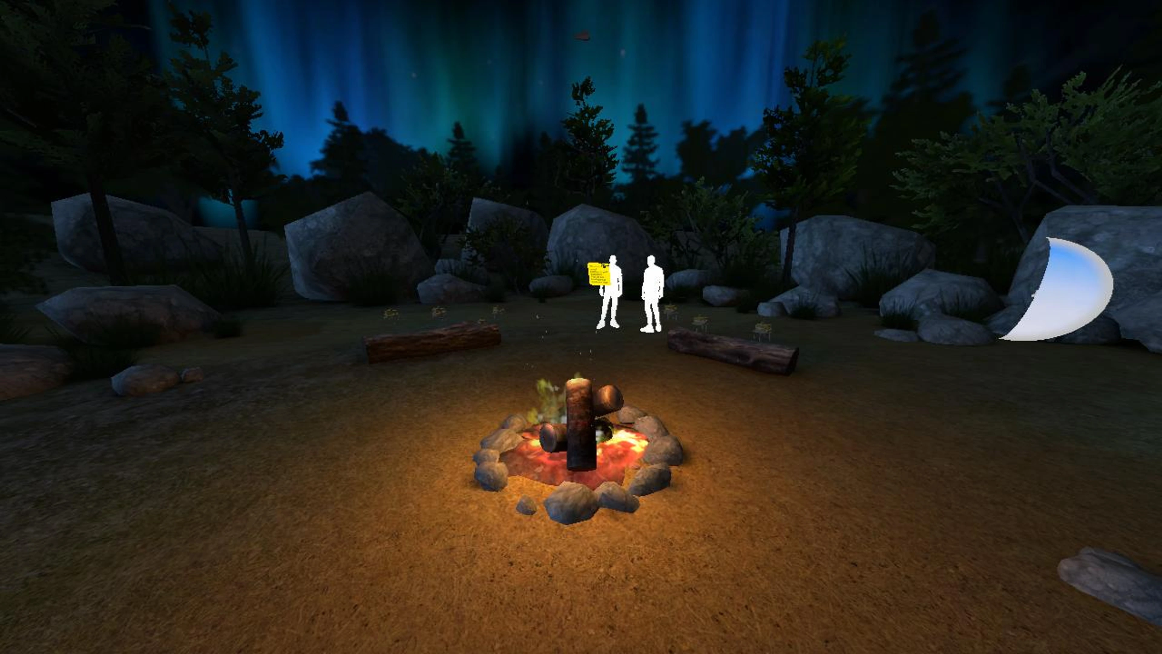 cameron_diehl's camp out in the forest