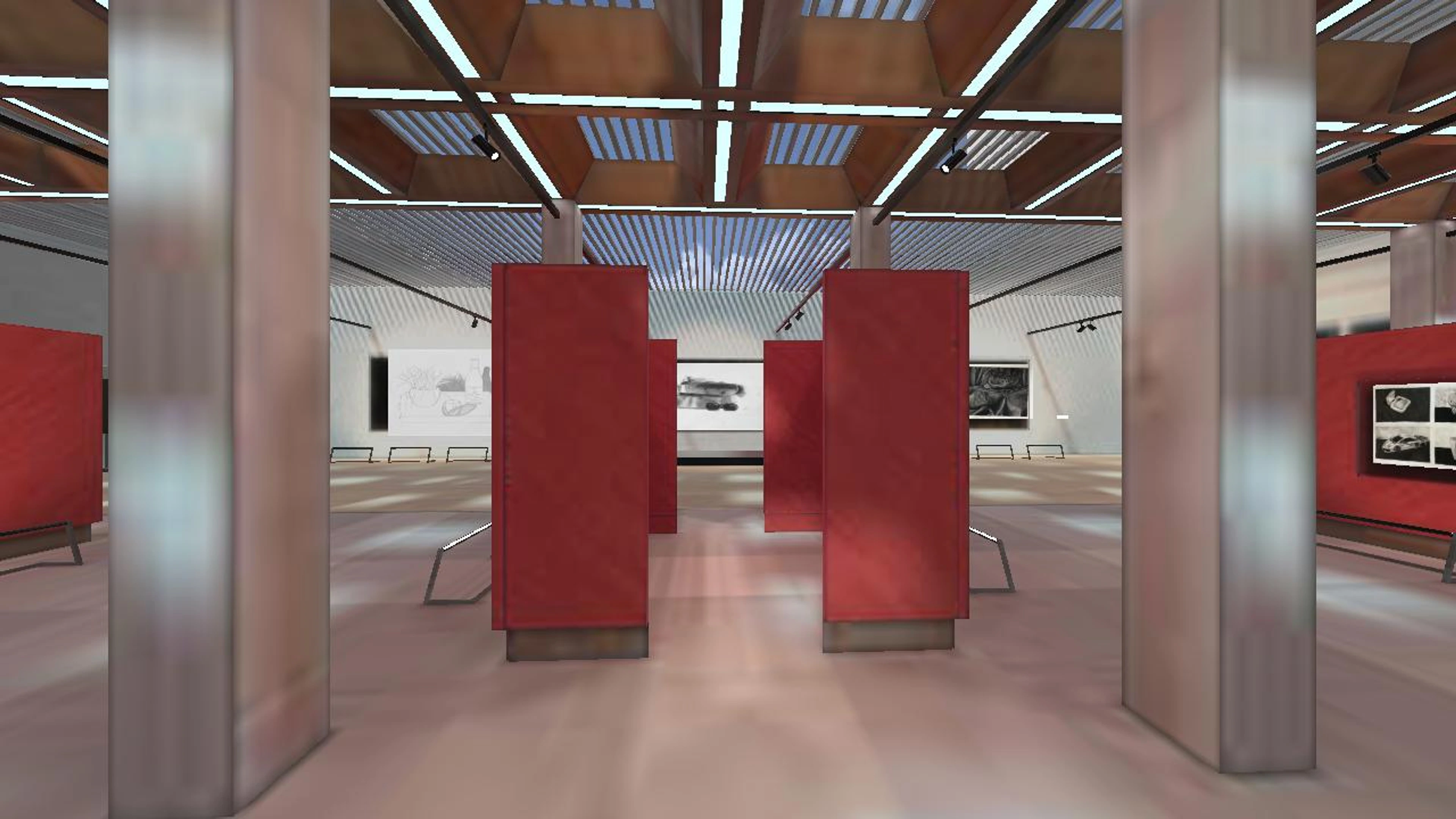 Professor Depew Student Art Discussion Space