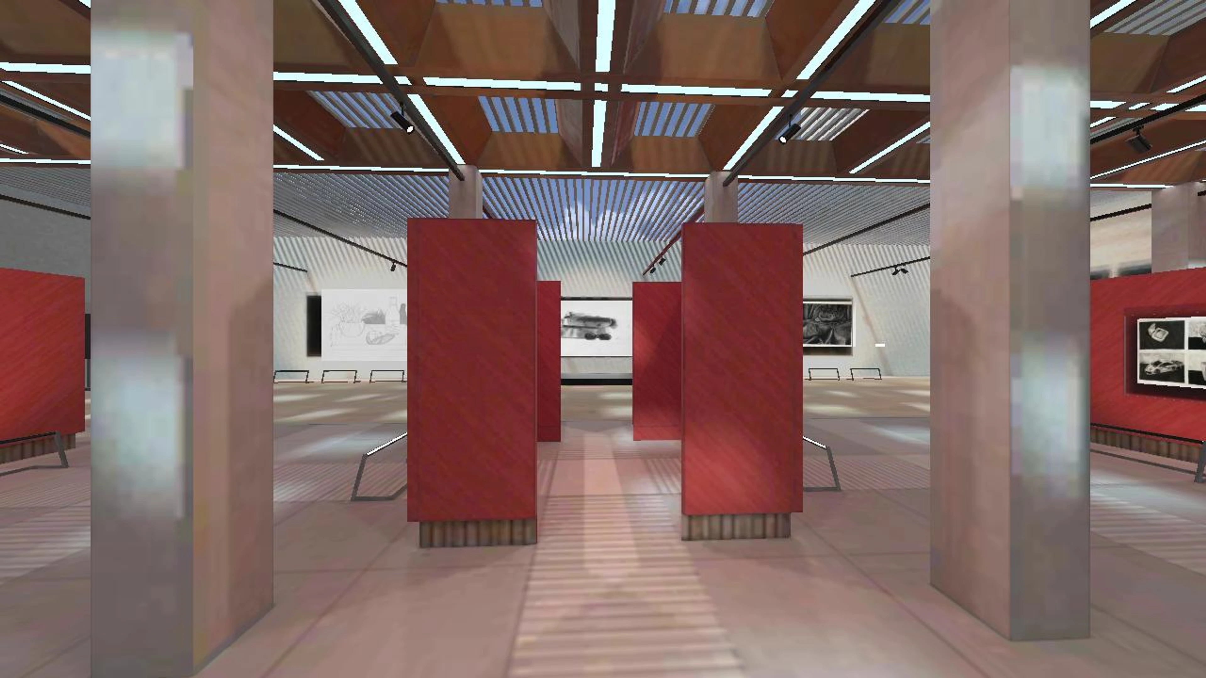 Professor Depew Student Art Discussion Space