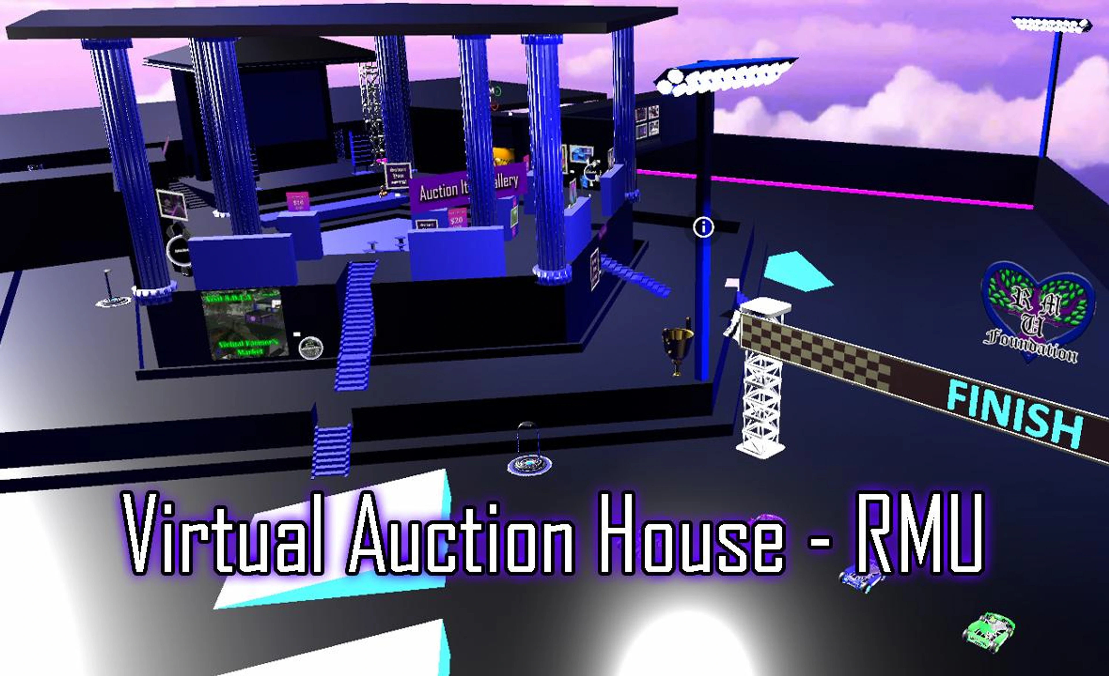 RMU Virtual Auction House & Go-Kart Track