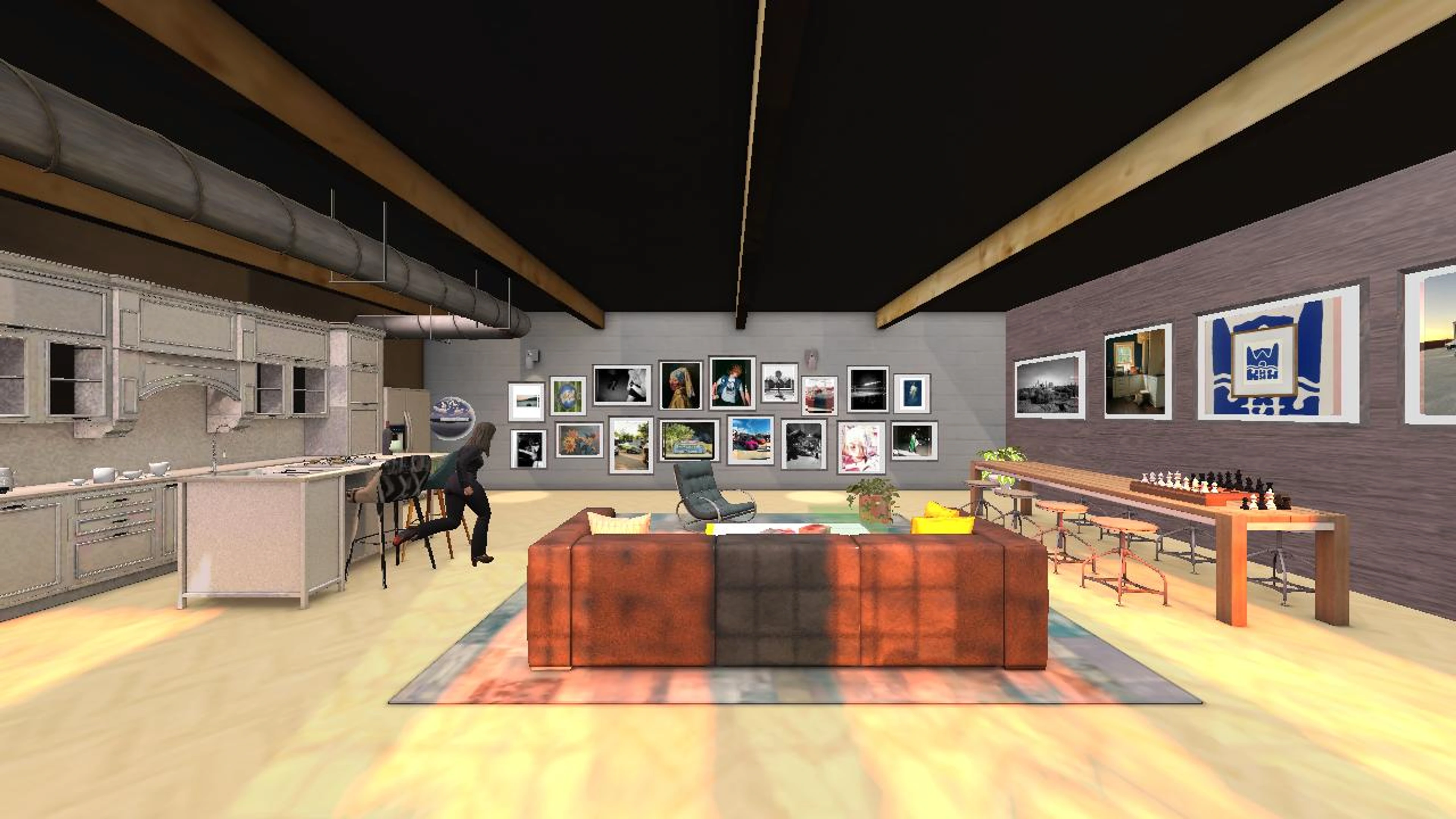 Pixels Hangout Space