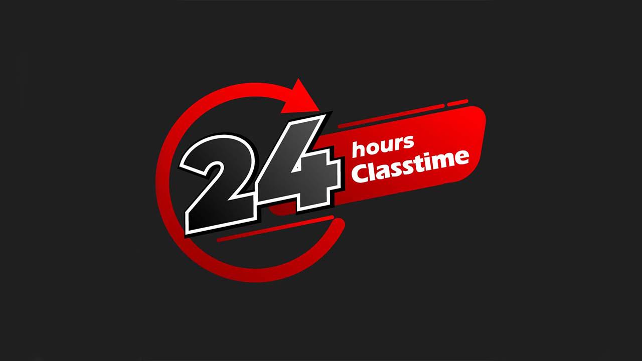 24 hours classtime