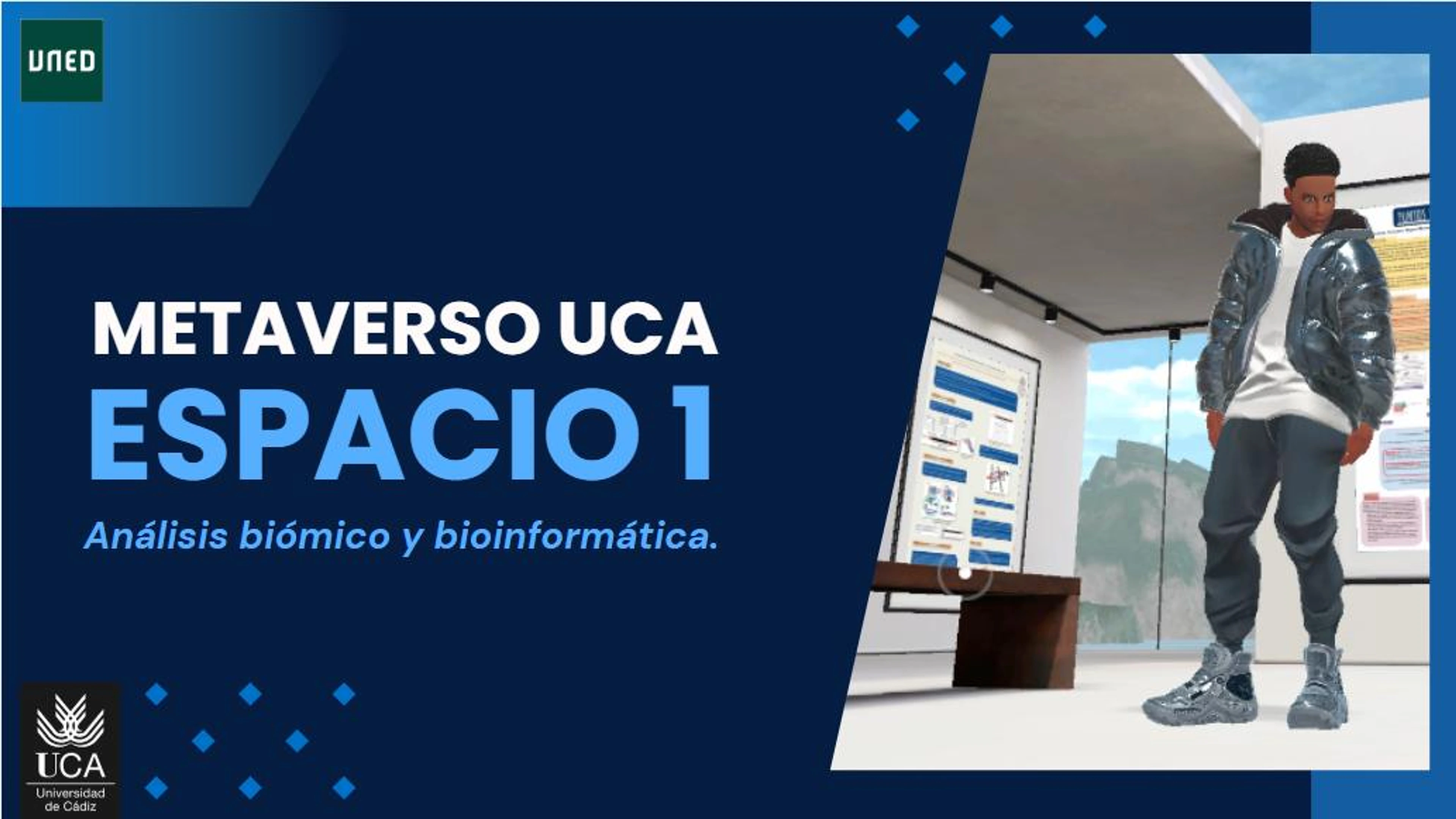 Metaverso UCA: Análisis biómico y bioinformática.