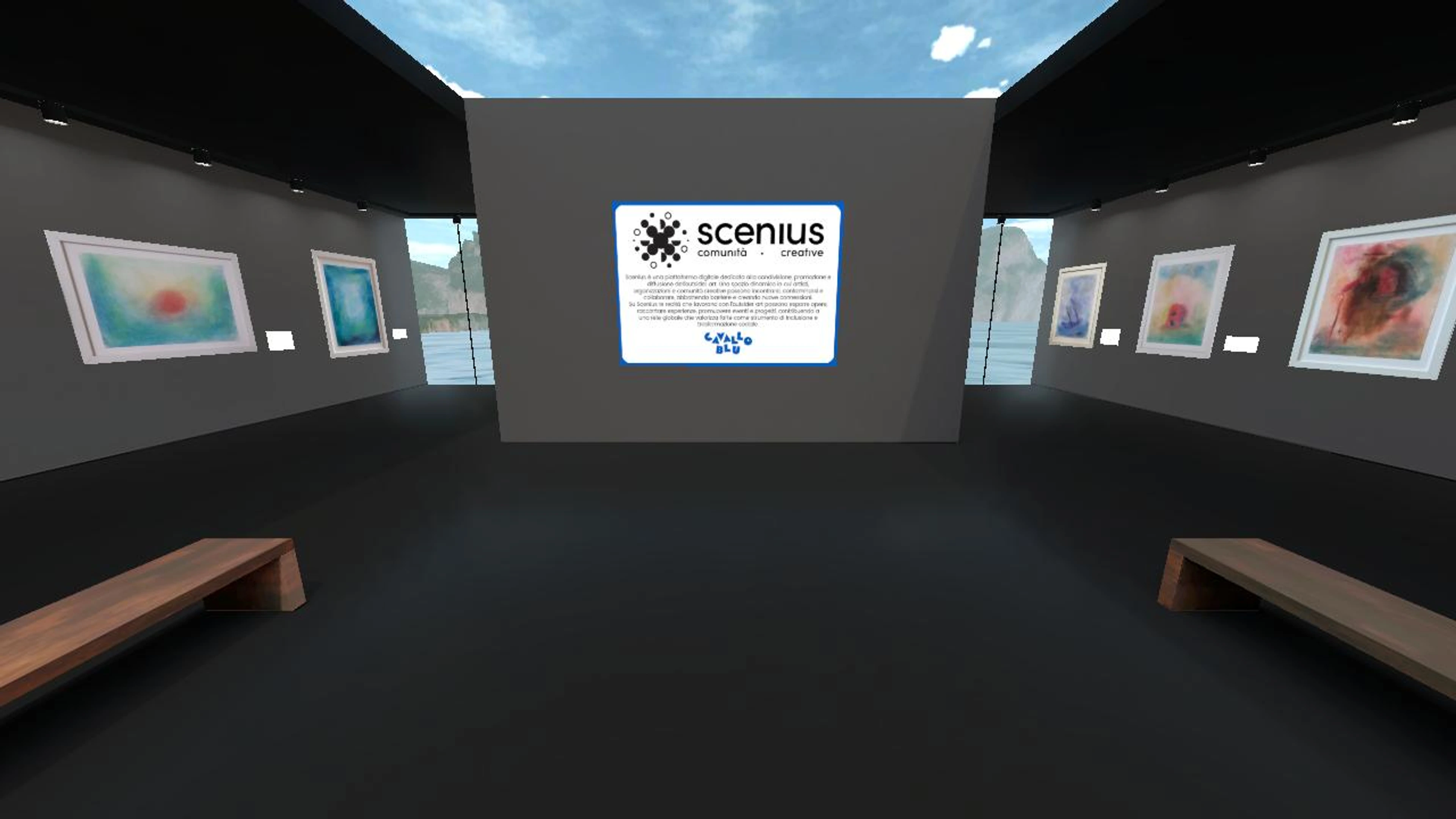 Cavallo Blu Virtual Place