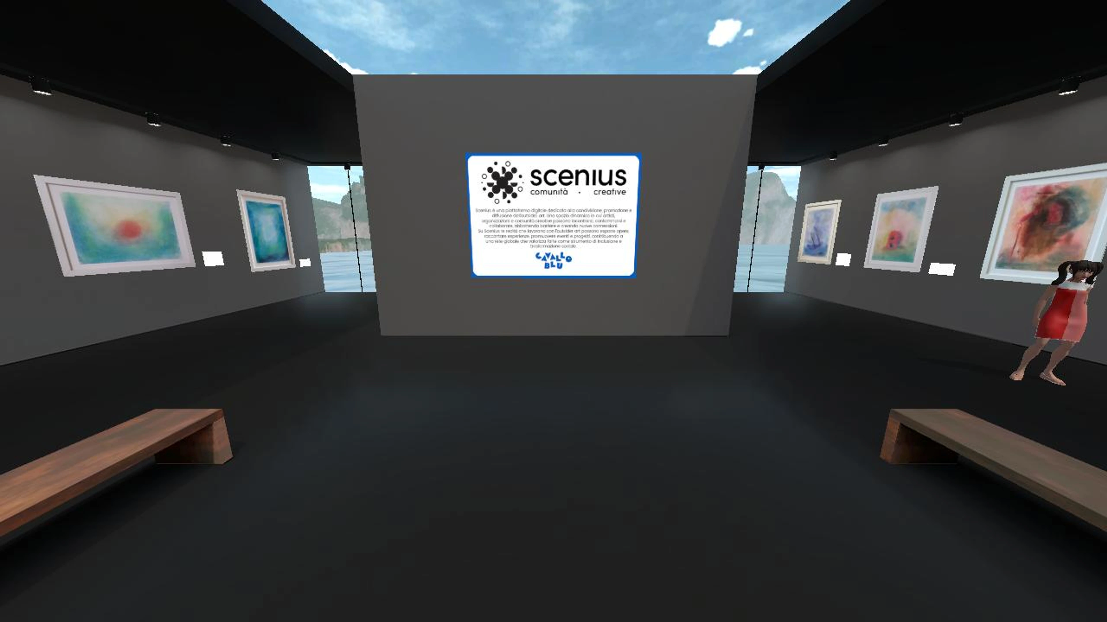 Cavallo Blu Virtual Place