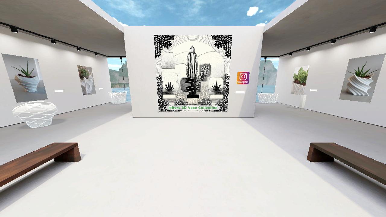 mBero - 3D Pot Interior Decor
