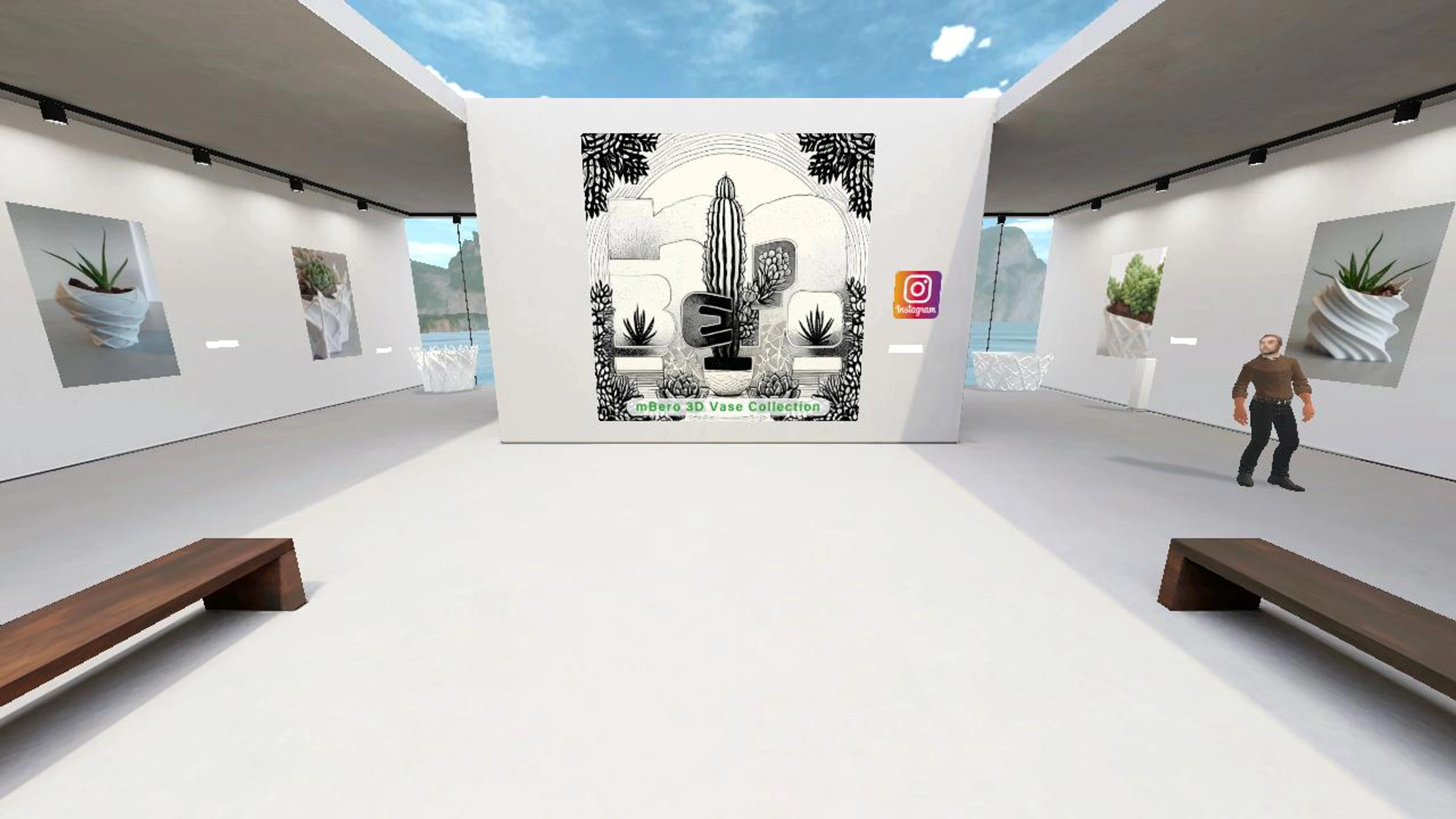 mBero - 3D Pot Interior Decor