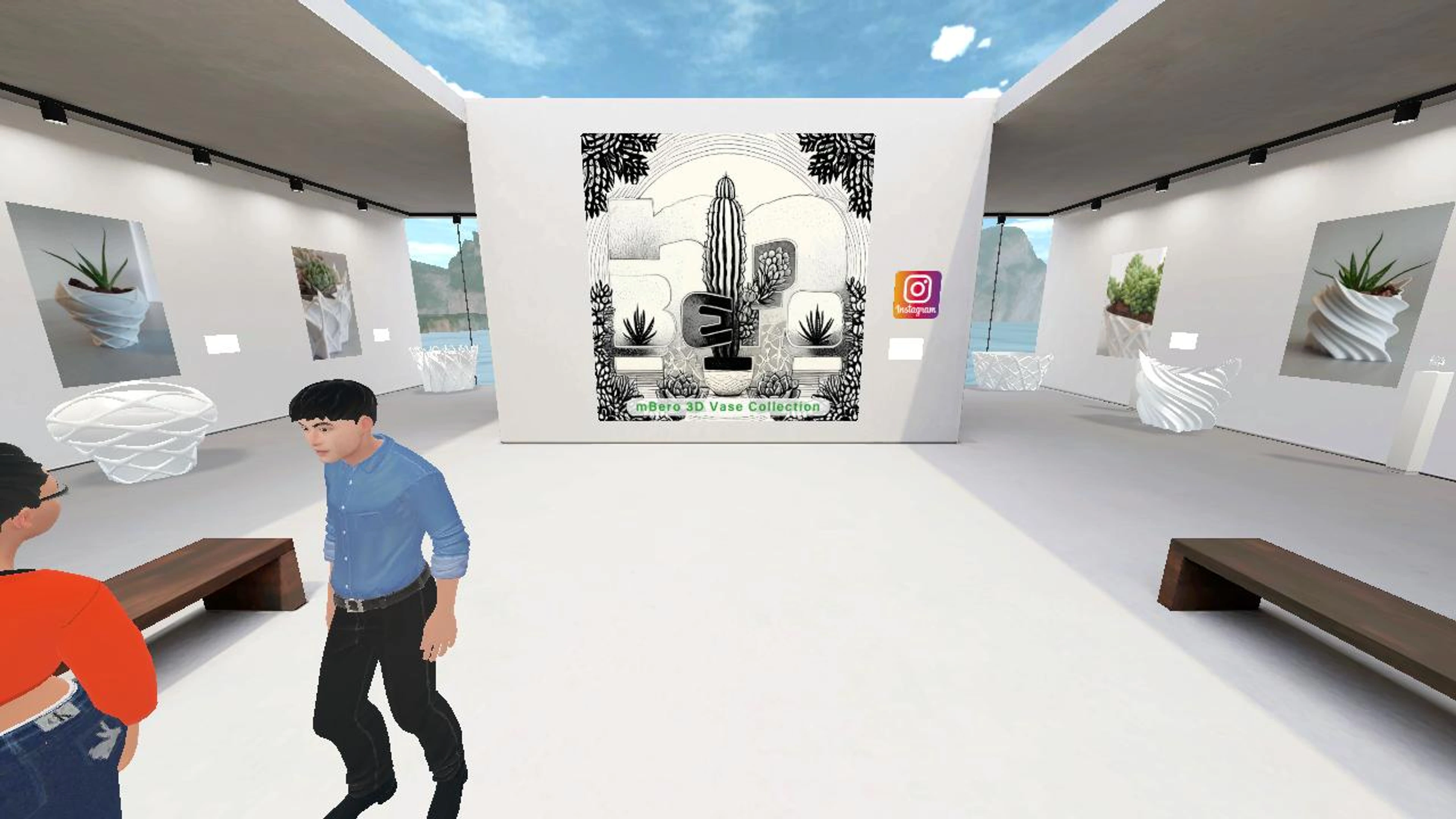 mBero - 3D Pot Interior Decor