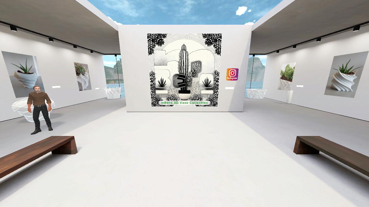 mBero - 3D Pot Interior Decor