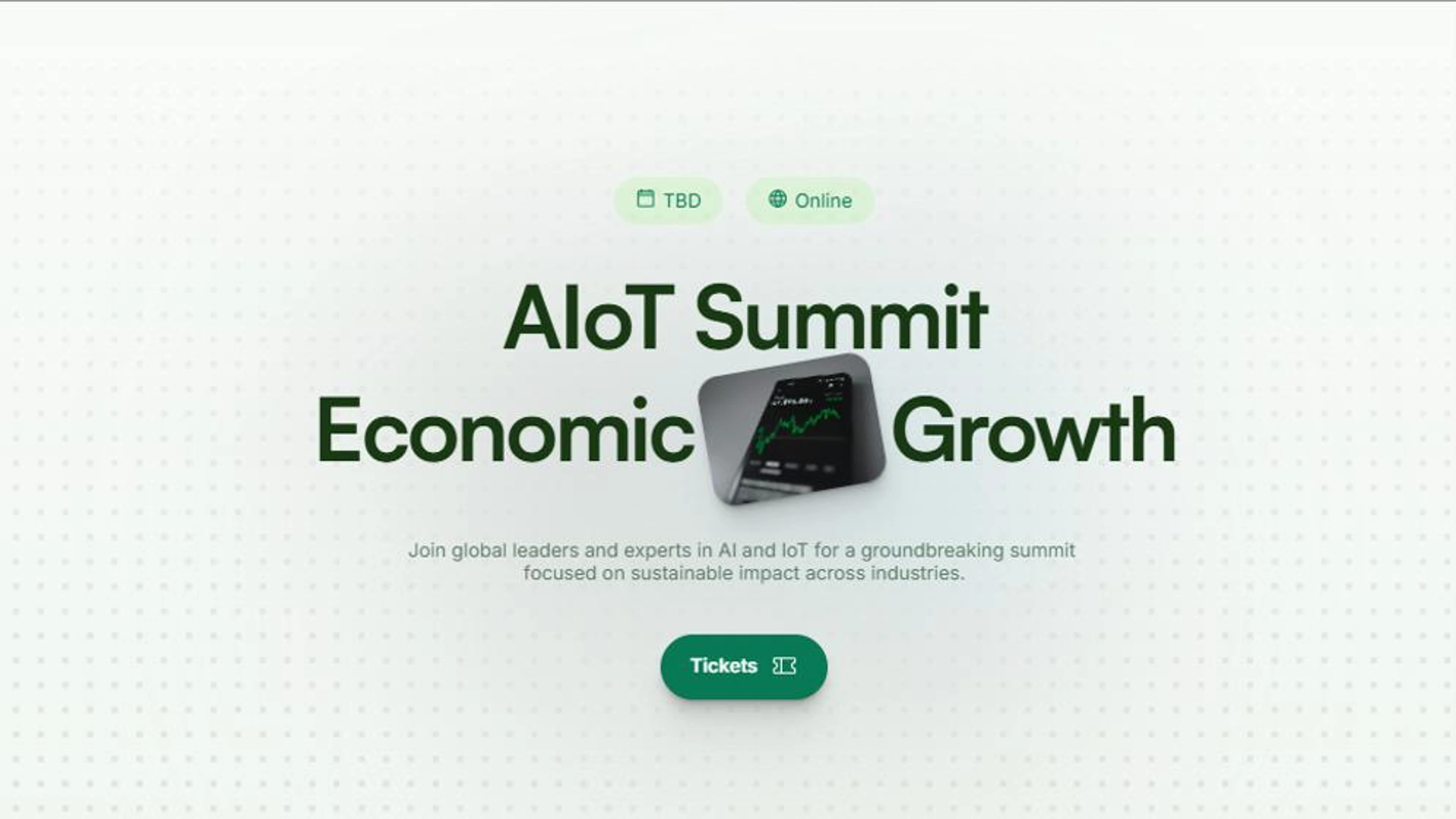 AIoT Summit - Economic Growth - Exhibition Area