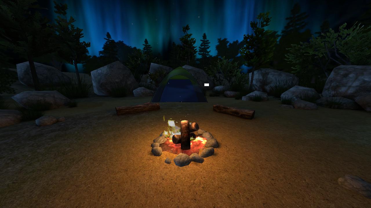 Moonlight Gaze Camp Fire