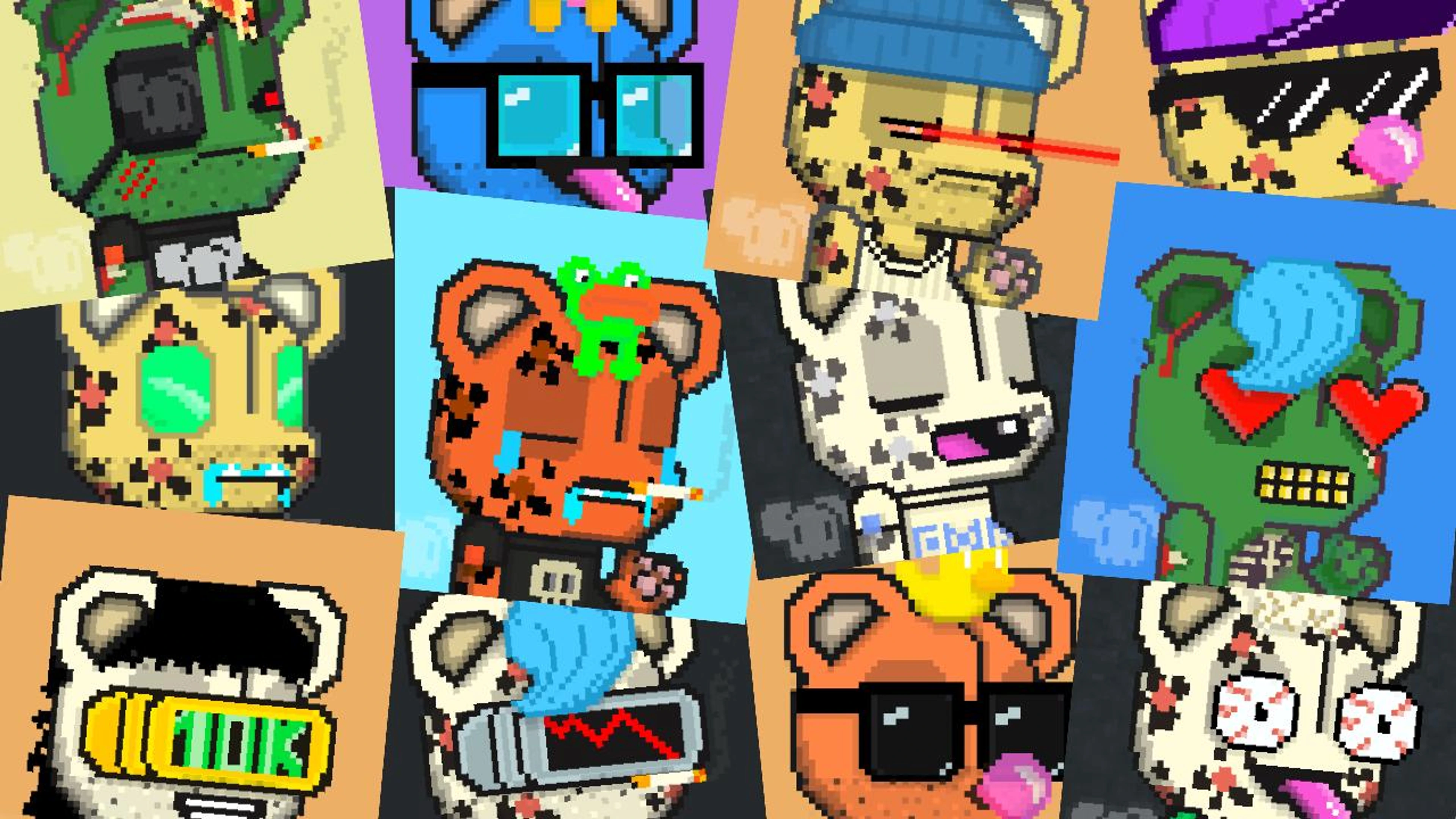 Pixel Cubs 10K Virual Gallery