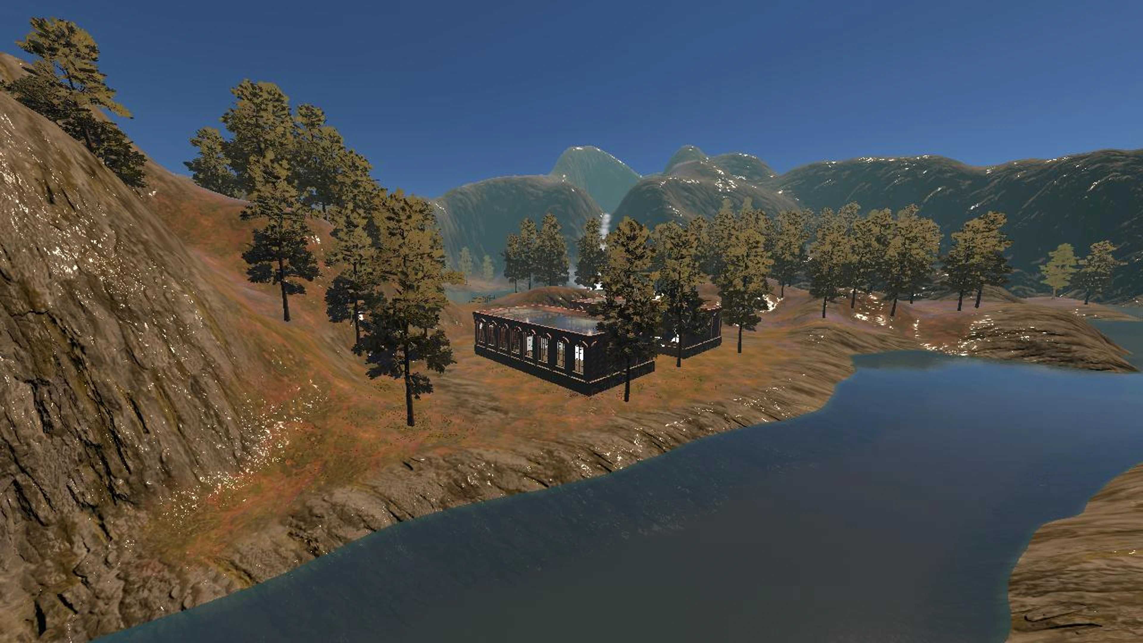 горящий лес