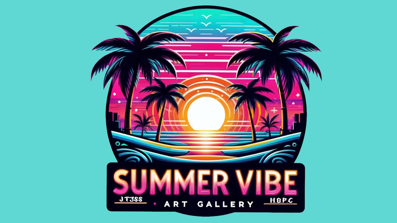 summer vibe art gallery
