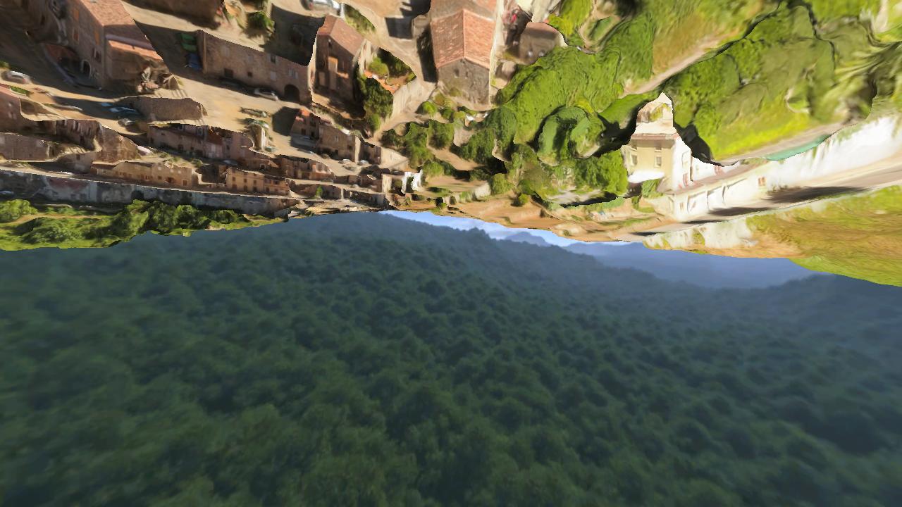 Abandoned Hilltop Village