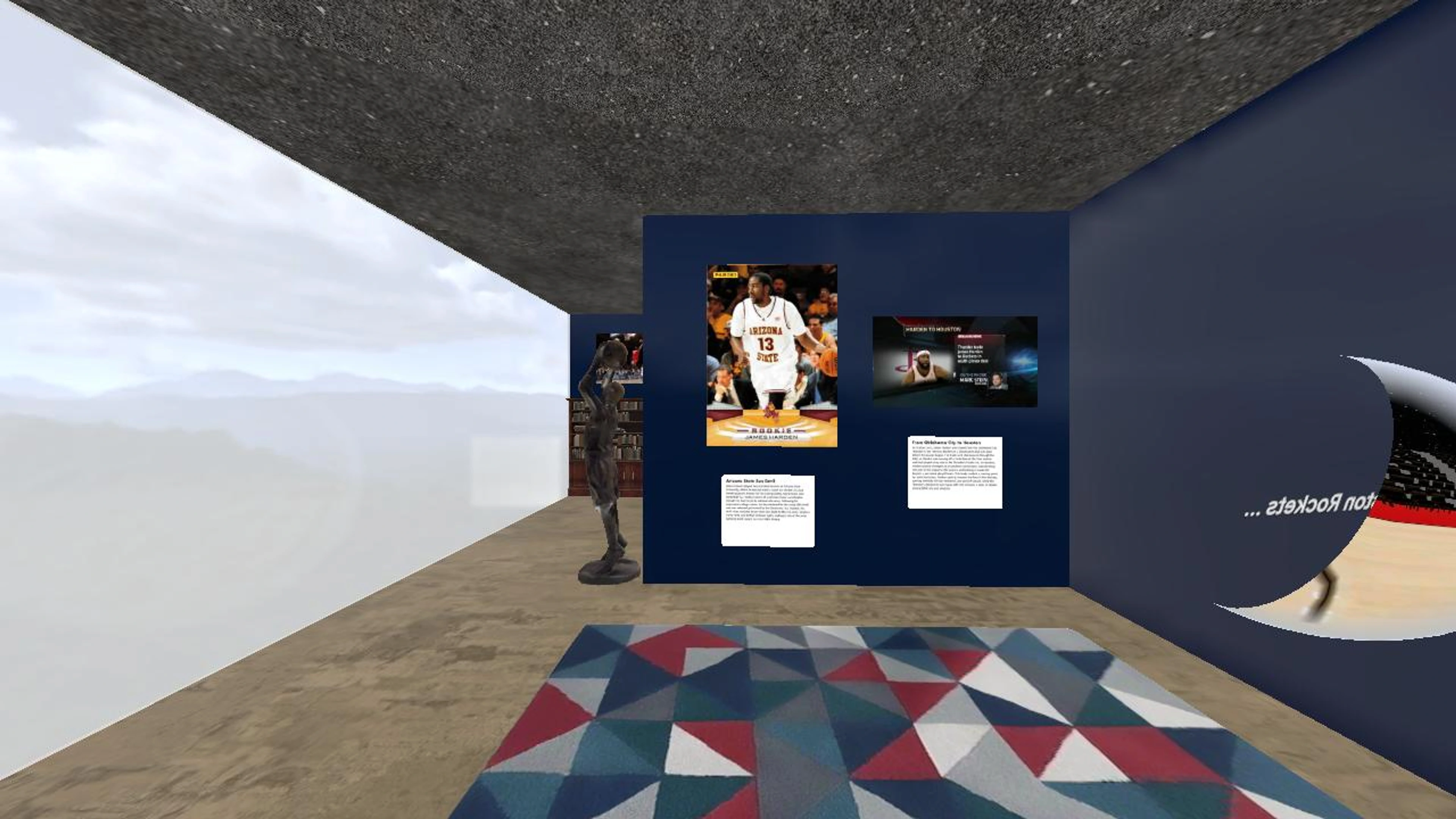 James Harden Exhibit Room