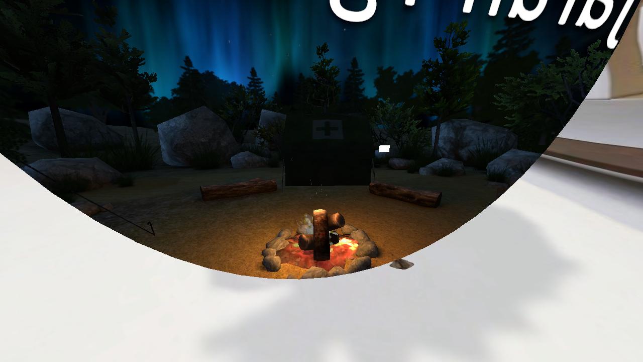 deserted camp ground