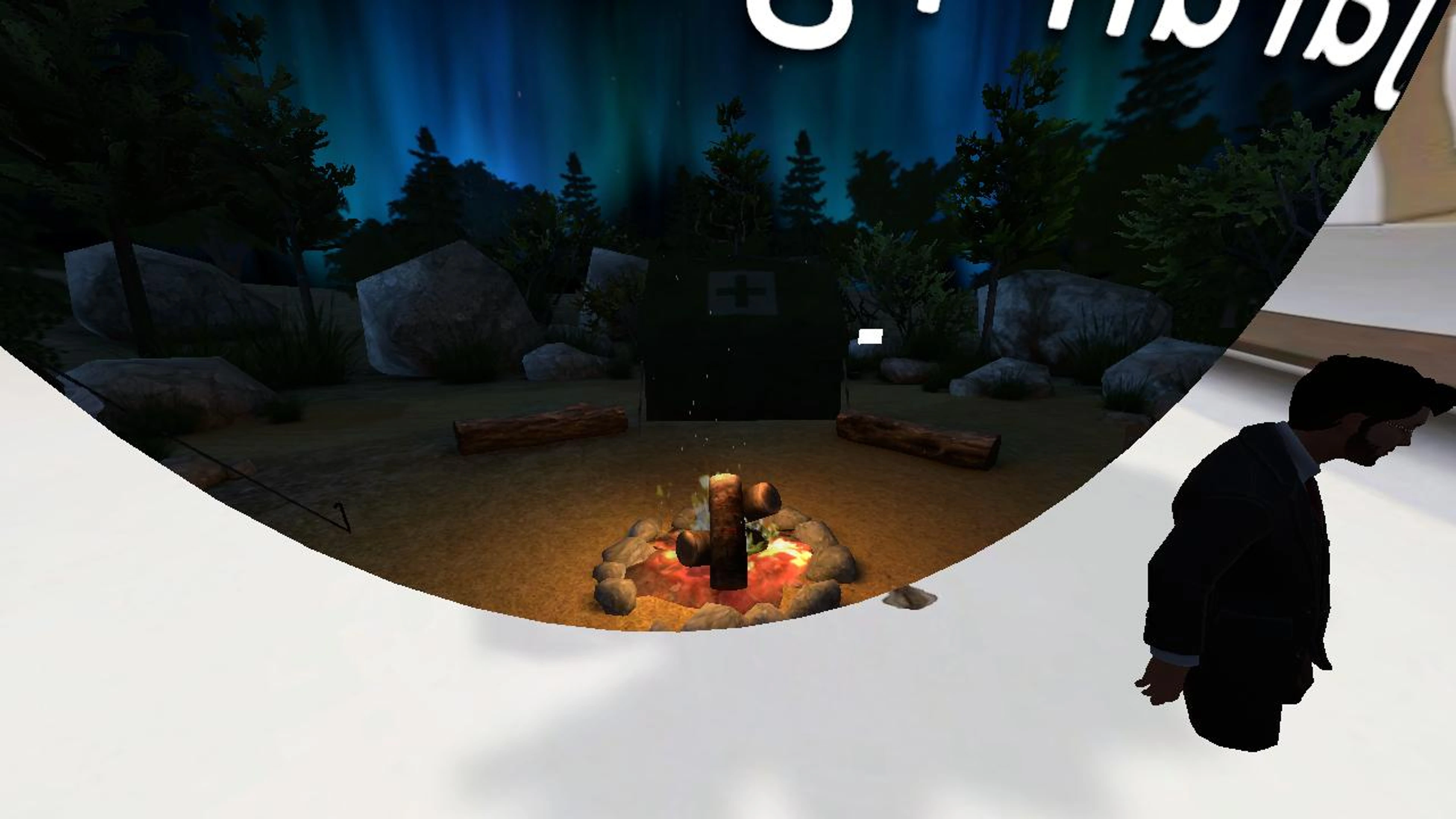 deserted camp ground