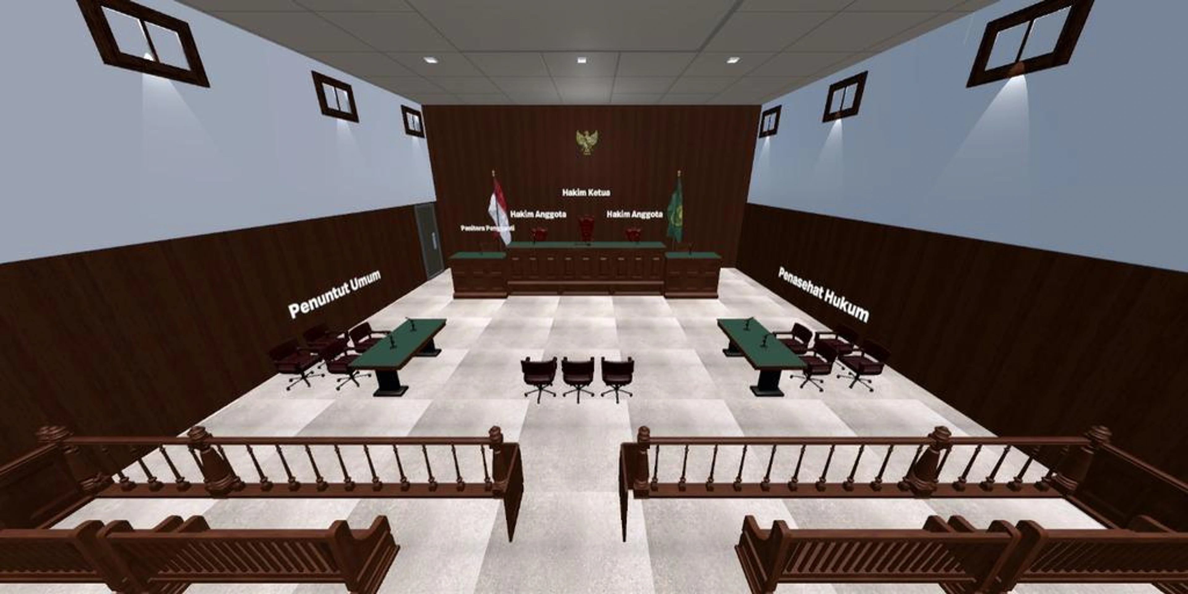 Legalverse UMM - Ruang Sidang Pengadilan Negeri